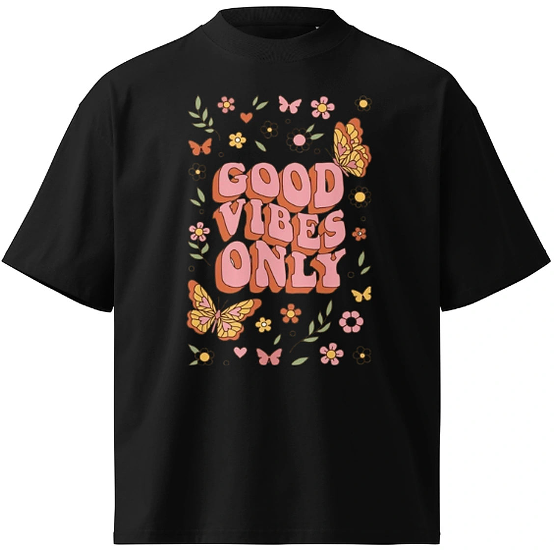 Good Vibes oversized t-shirt