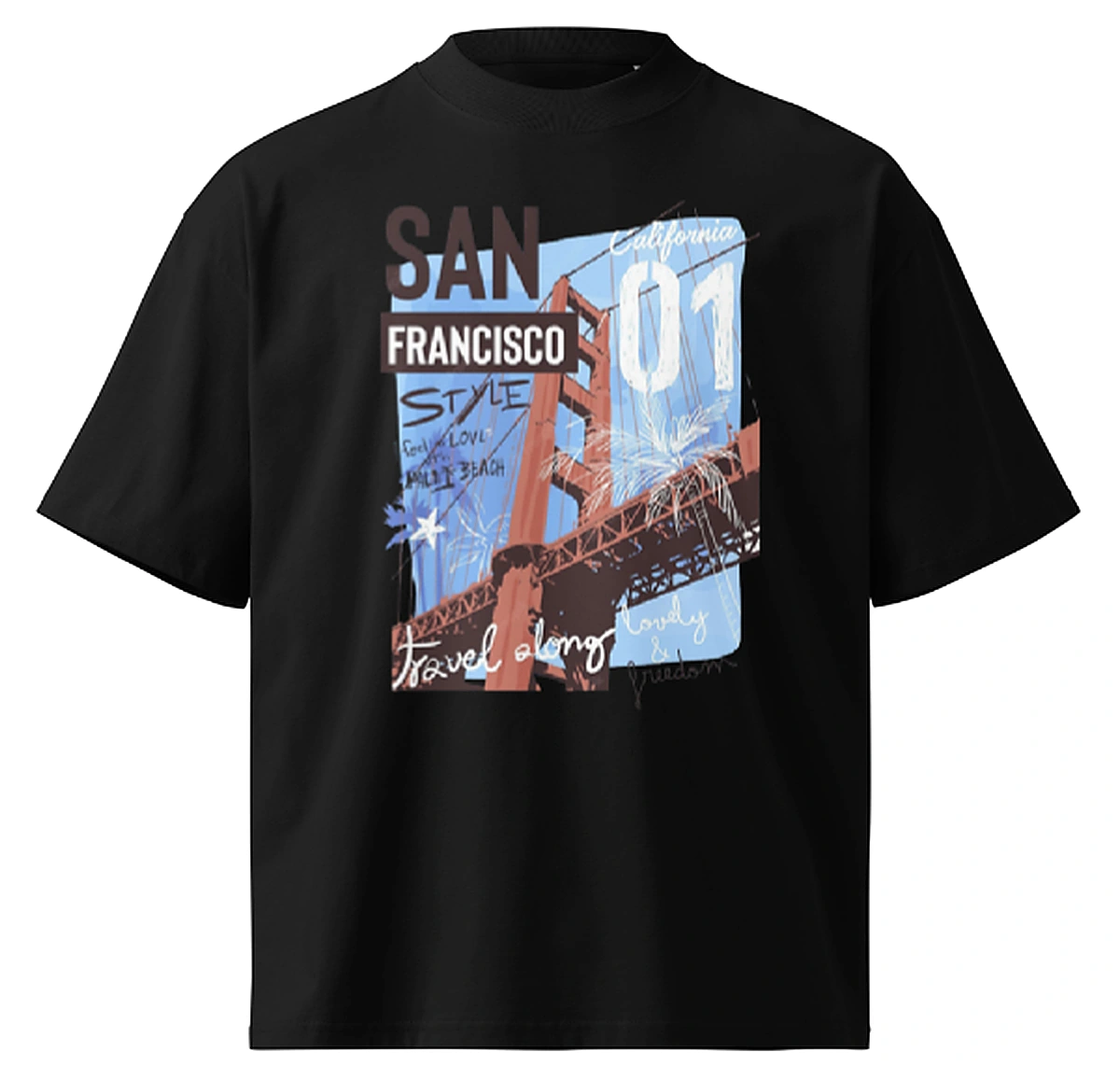 San Francisco oversized t-shirt